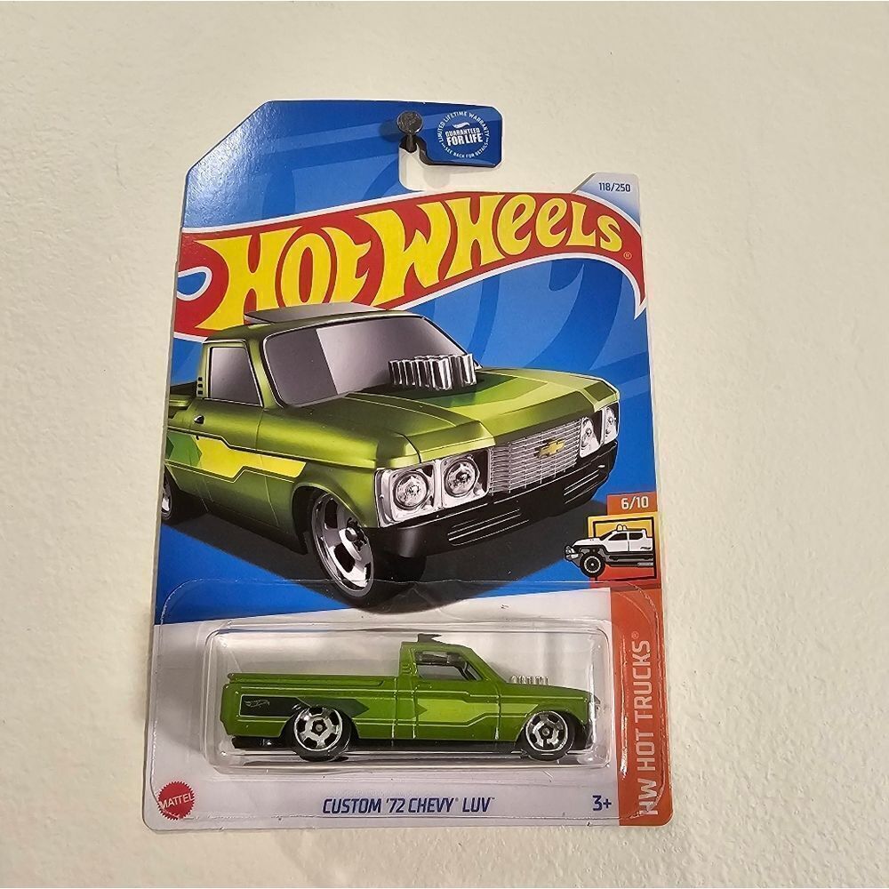 Hot Wheels Custom 1972 Chevy LUV Pick Up Truck Hotwheels Chevrolet New 2024